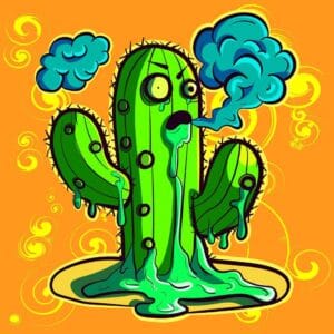 psychedelic cactus